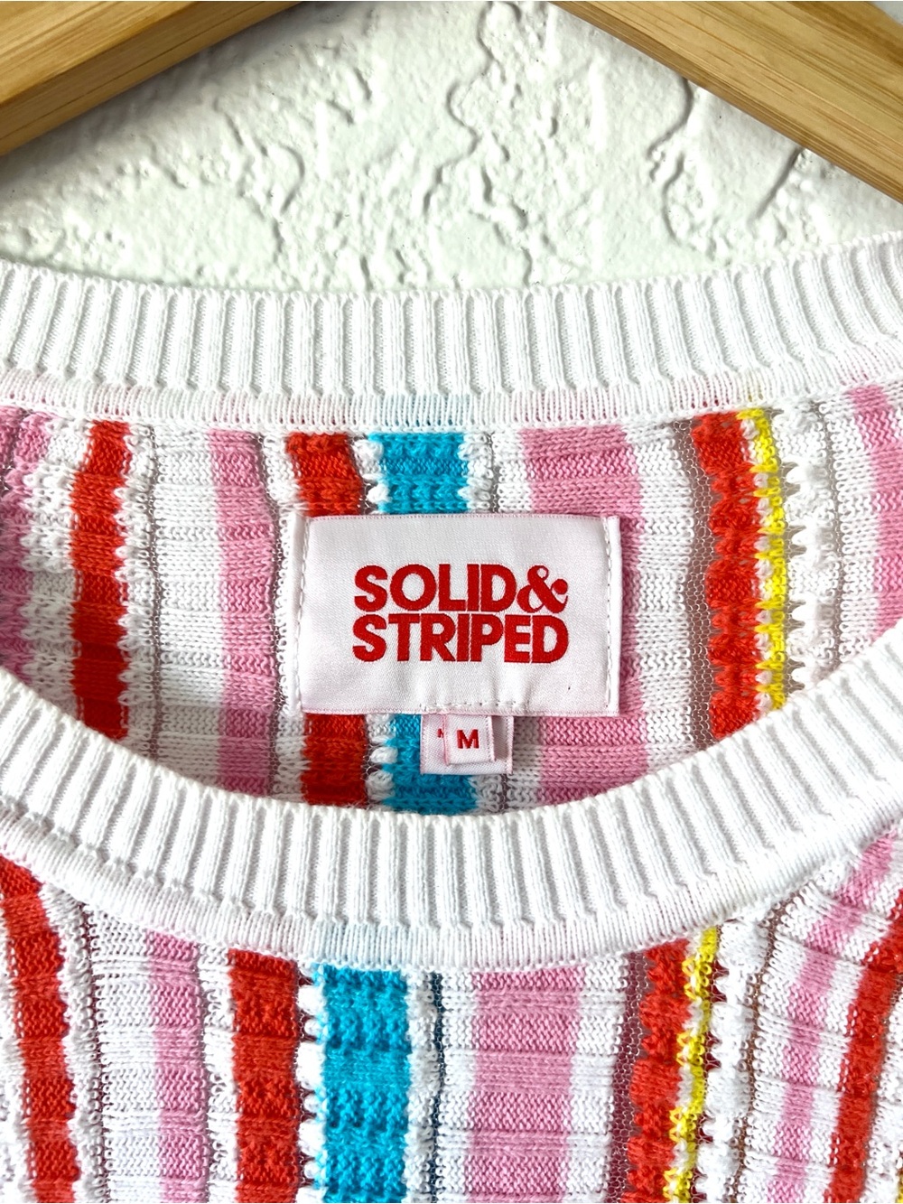 Solid & Striped Colorful Striped Sweater NWOT - Picture 5 of 6